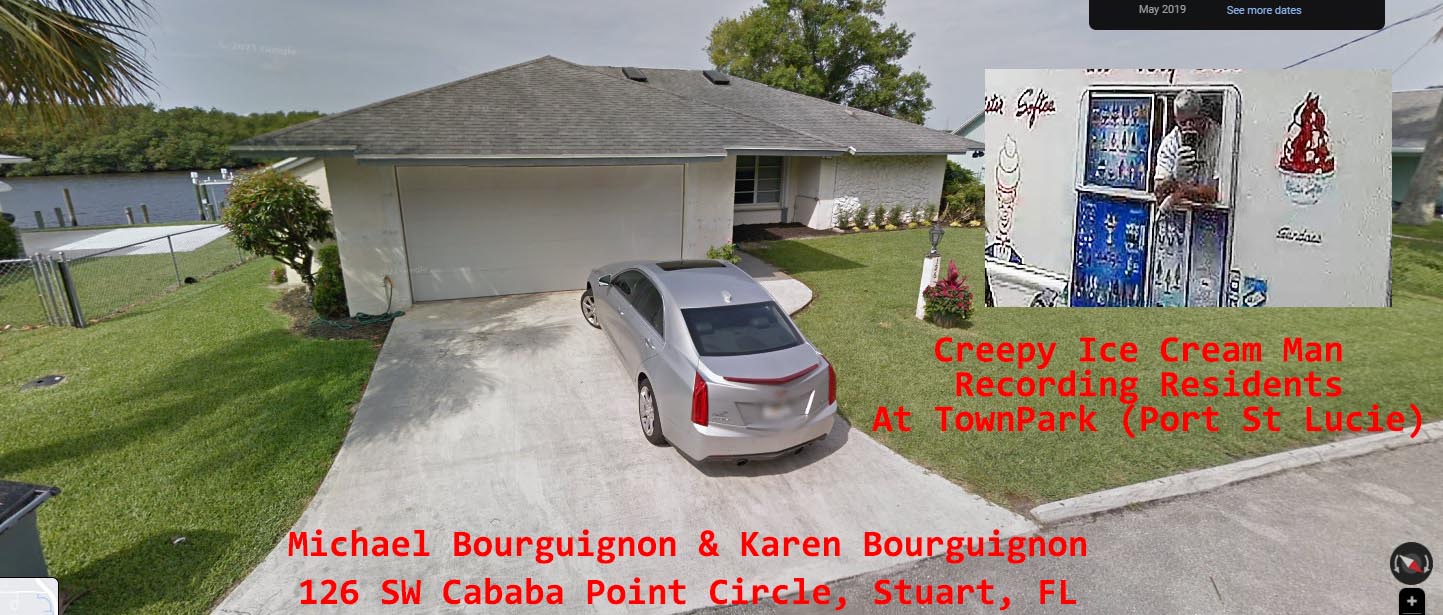 Michael Bourguignon and Karen Bourguignon residence in Stuart FL