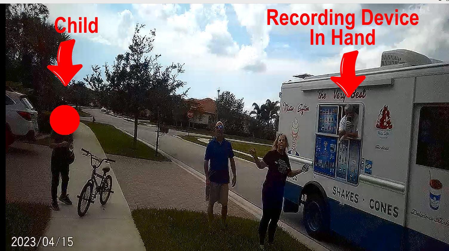 Mr. Softee Recording Photos/Videos Of TownPark residents Port St Lucie Tradition Mister Softee - ABC News Wants To Know If Your Ice Cream Man Is A Predator.